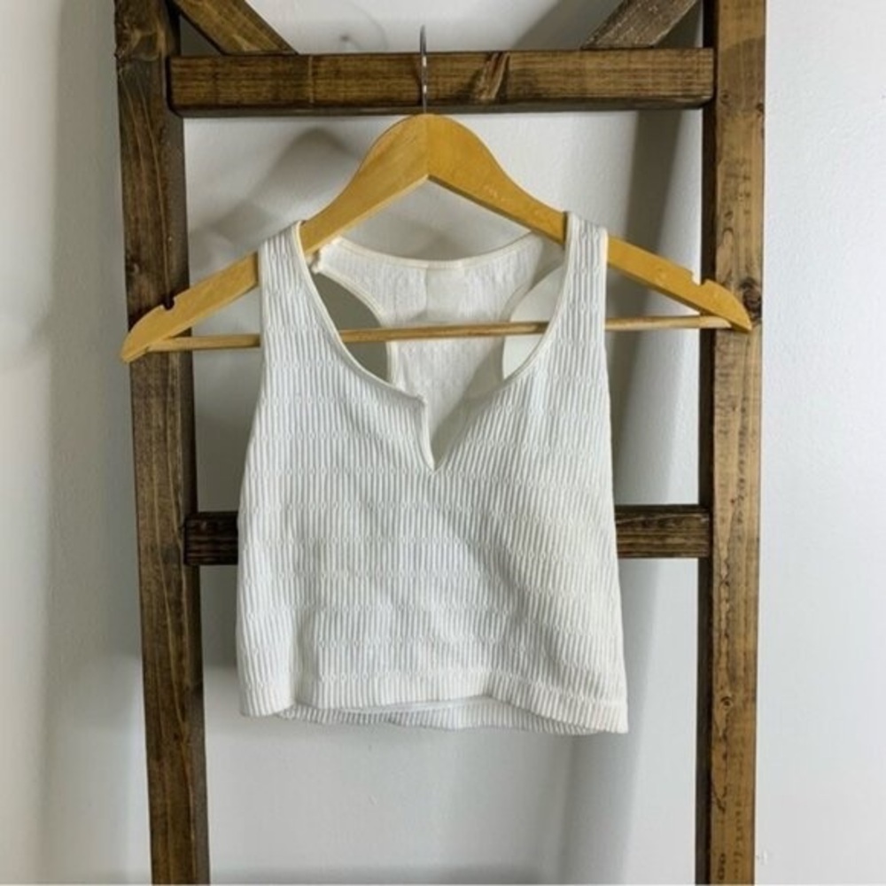 White Sleeveless Women's Top